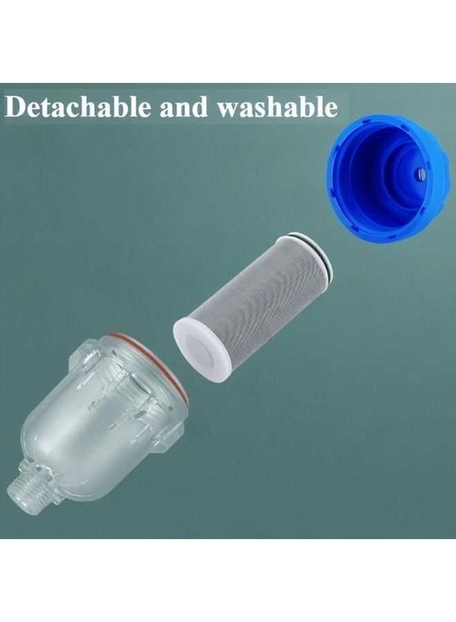 Heavy Duty Garden Hose Filter With Transparent Window 1pc Tool Free Installation - Image 5